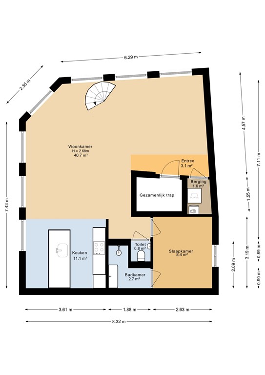 mediumsize floorplan